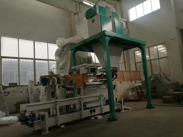 क्राफ्ट पेपर ऑटो बैगिंग मशीन 0.6Mpa बिग छर्रों पैकेजिंग लाइन